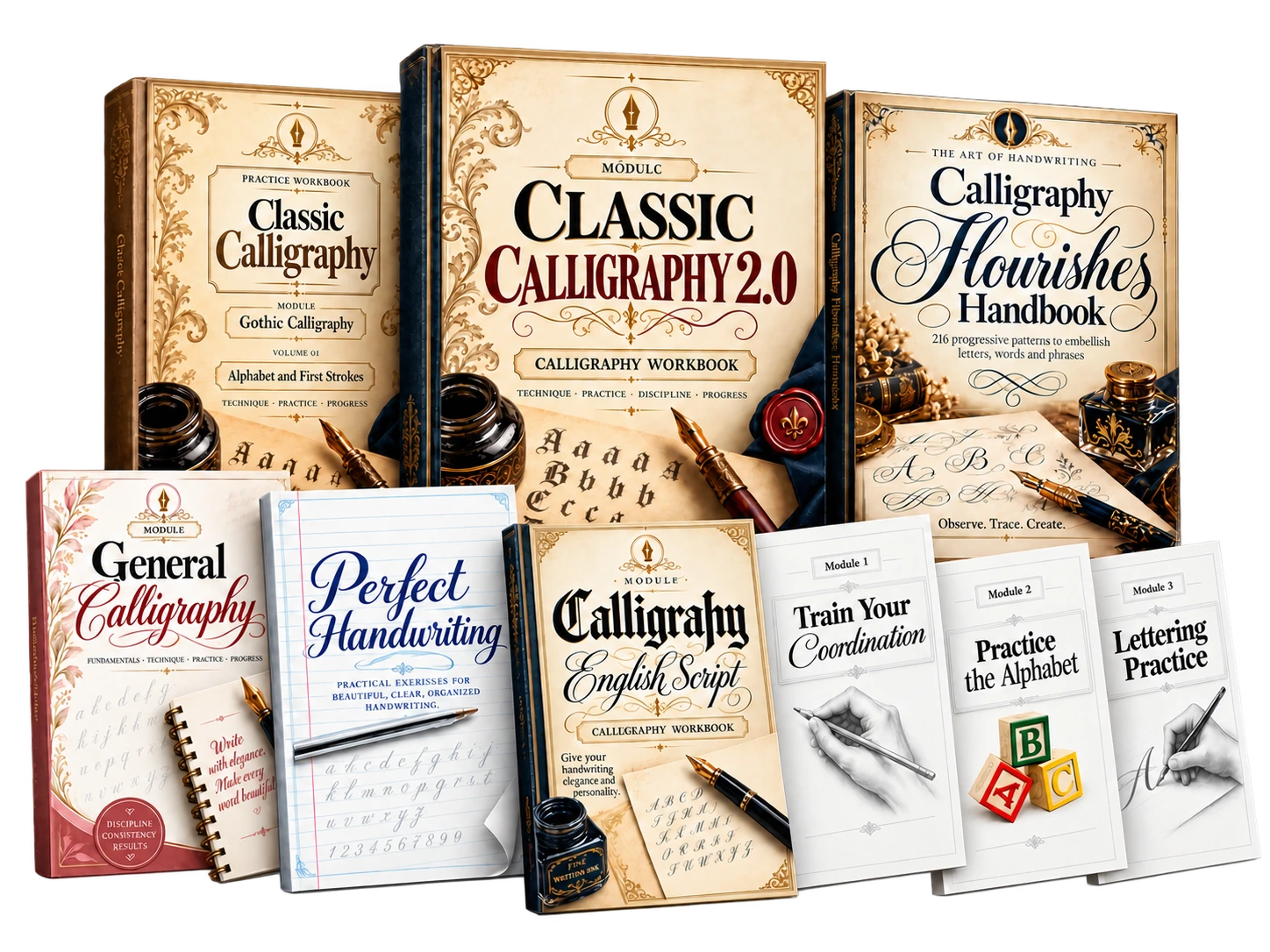 Complete Classic Calligraphy Method Premium package
